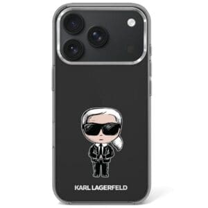 Karl Lagerfeld IML Ikonik Sketch Print MagSafe Case for iPhone 18 Pro / 17 Pro – Black – Θήκη Προστασίας για iPhone 18 Pro / 17 Pro σε Μαύρο Χρώμα