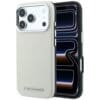 Karl Lagerfeld Grained Elongated Logo MagSafe Case for iPhone 18 Pro Max / 17 Pro Max – Beige – Θήκη Προστασίας για iPhone 18 Pro Max / 17 Pro Max σε Μπεζ Χρώμα