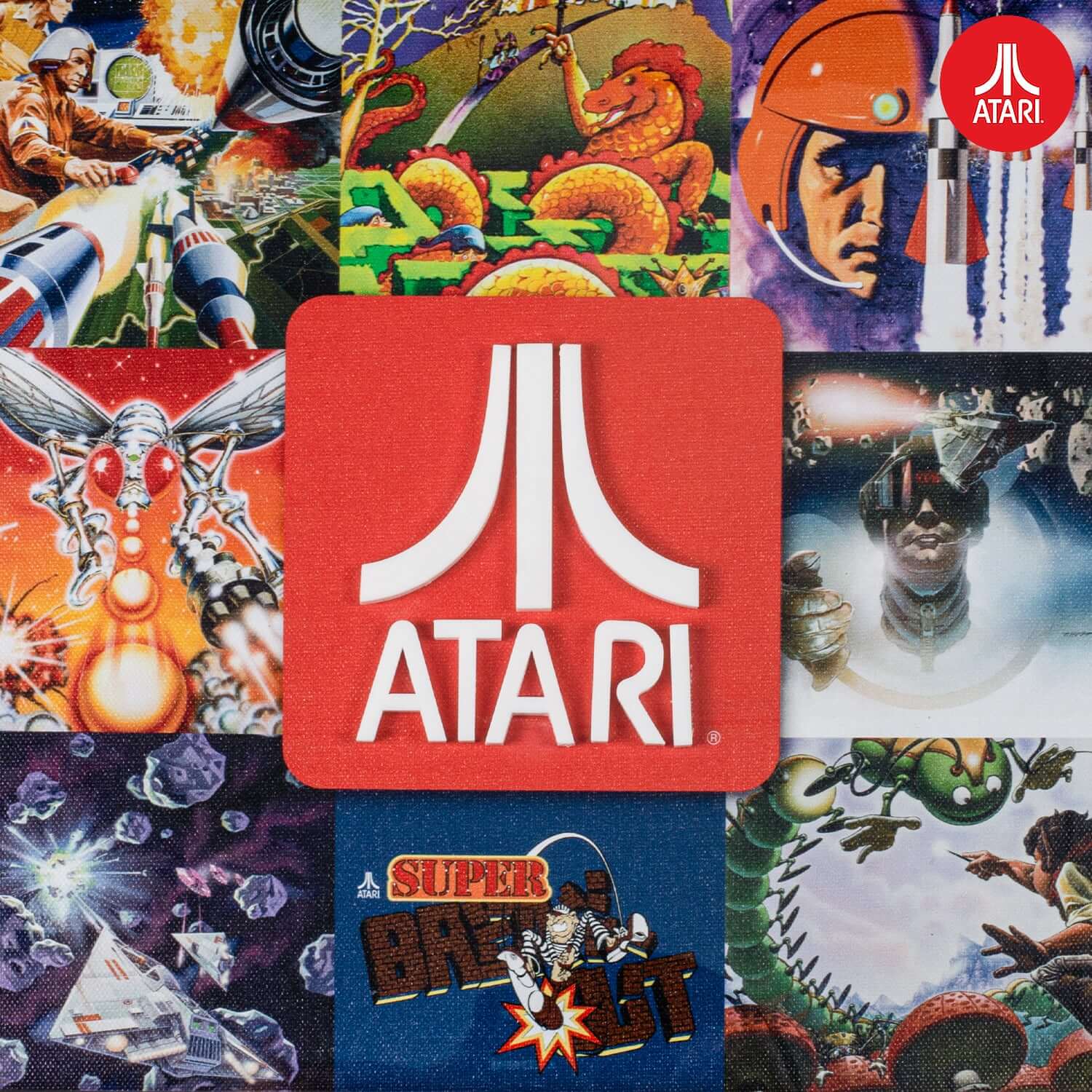 Τρισδιάστατο διακοσμητικό τοίχου Atari Legends